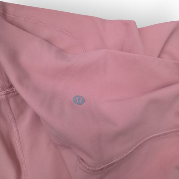 Lululemon Align High Rise Pink Puff Activewear Buttery Leggings Women Sz 8 - Picture 3 of 14